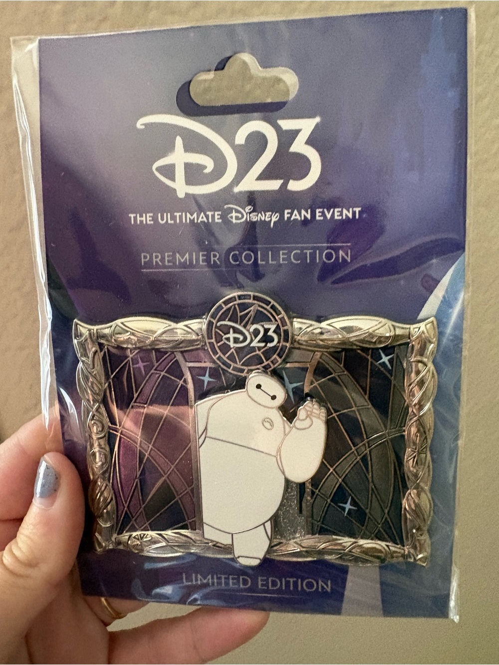 Disney D23 2026 Premier Collection Baymax Pin LE 1000
